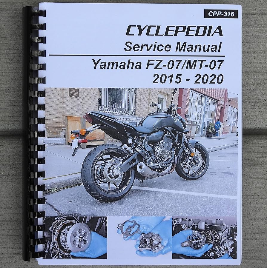 YAMAHA MT07 MTN690-A サービスマニュアル 2018-2021 Yamaha MT-07 (MTN690-A) Service Owner's & Parts